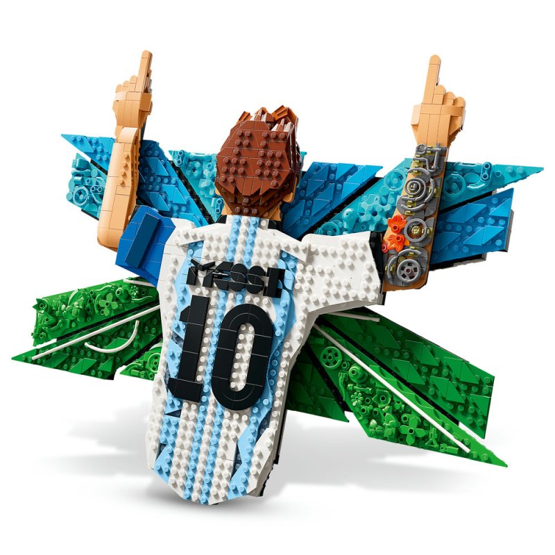 LEGO® Editions 43018 Lionel Messi – Okamžik vítězství