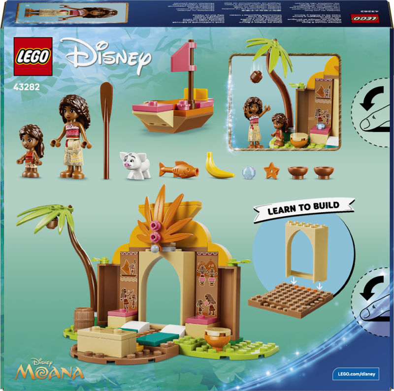 LEGO® │ Disney 43282 Vesnický dům a loďka