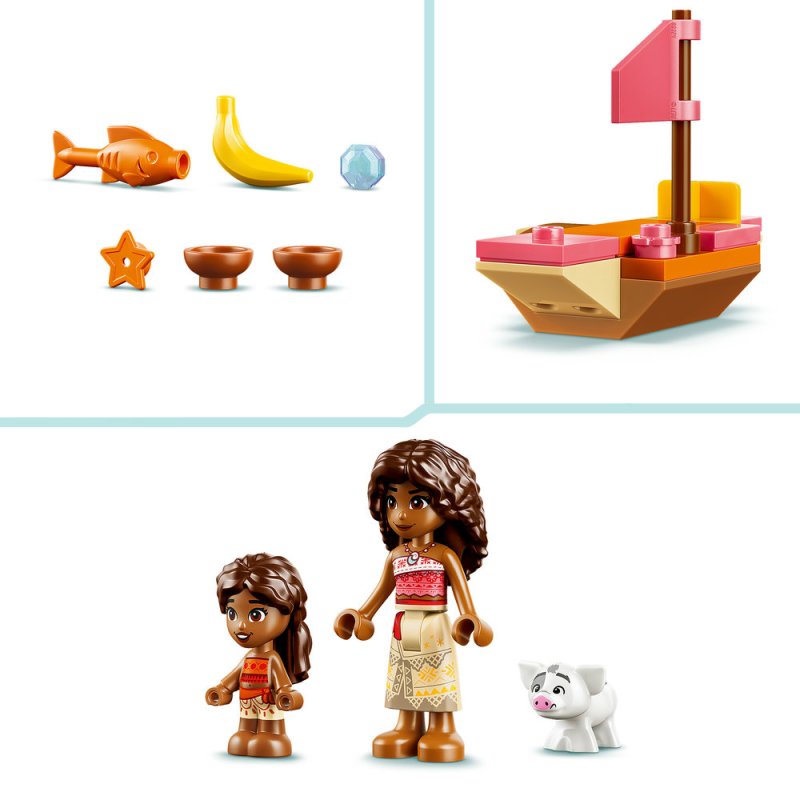 LEGO® │ Disney 43282 Vesnický dům a loďka