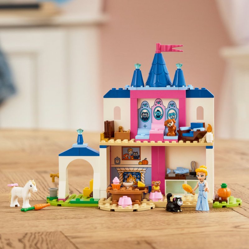 LEGO® │ Disney 43283 Popelčin zámek a její zvířecí přátelé