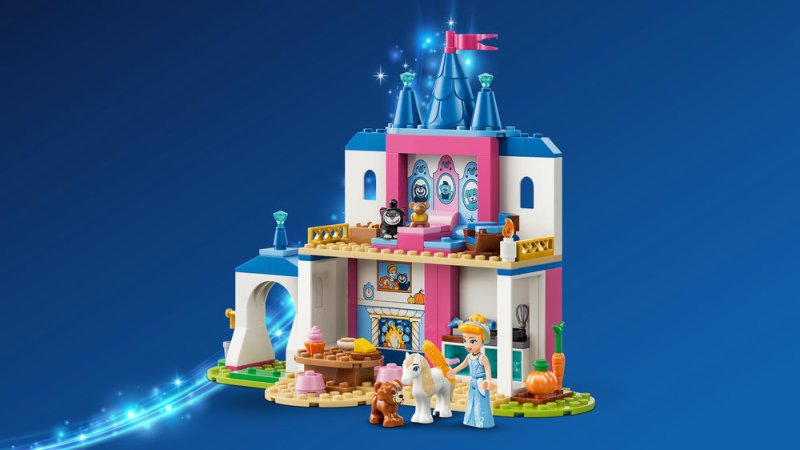 LEGO® │ Disney 43283 Popelčin zámek a její zvířecí přátelé