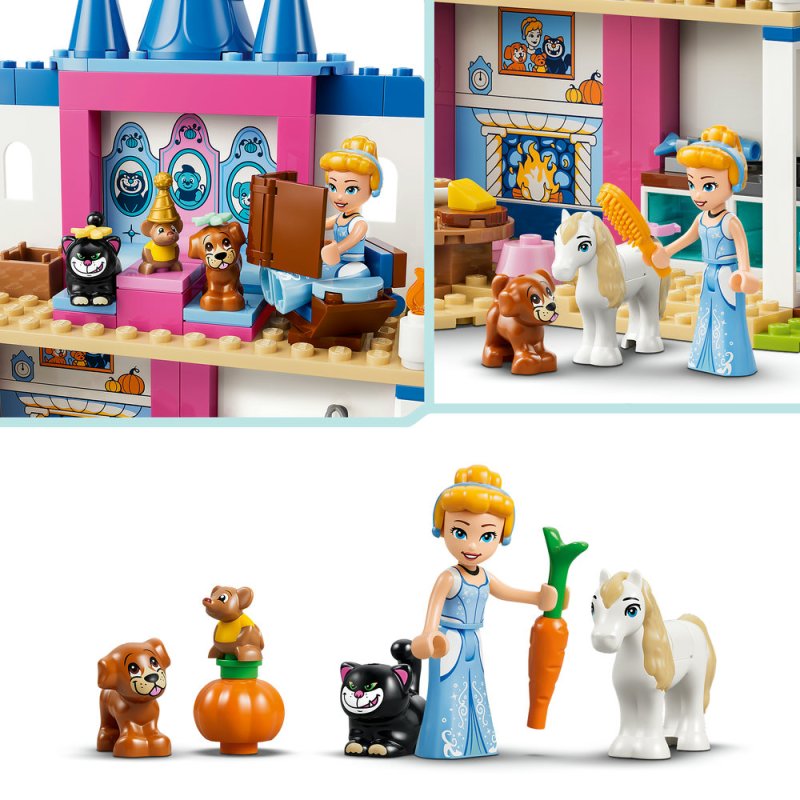 LEGO® │ Disney 43283 Popelčin zámek a její zvířecí přátelé