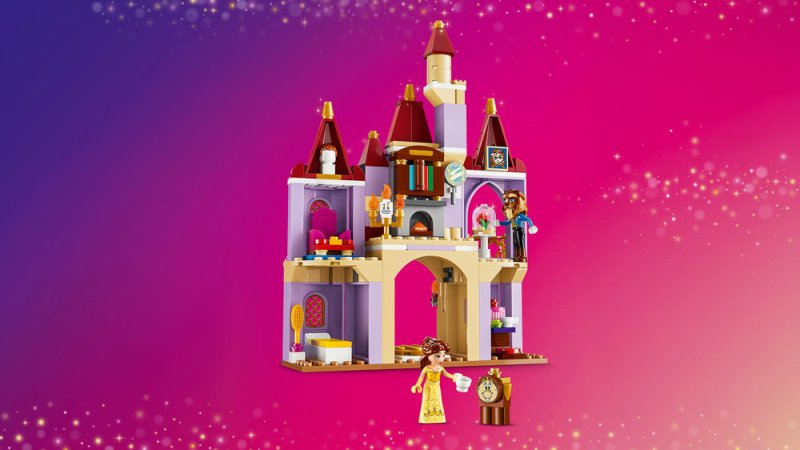 LEGO® │ Disney 43289 Kráska a zvíře: Začarovaný zámek