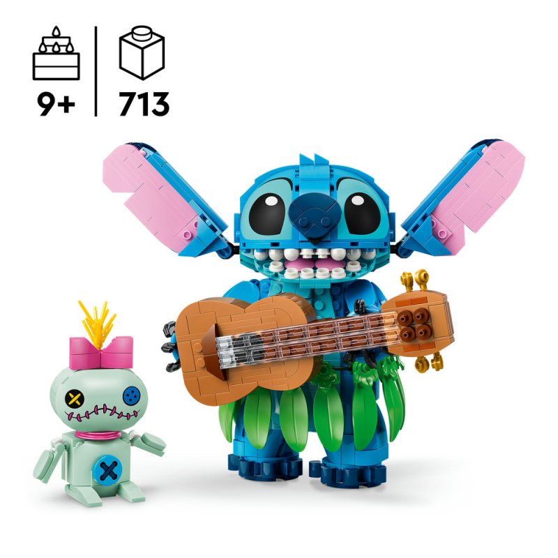 LEGO® │ Disney 43296 Stitch a Scrump