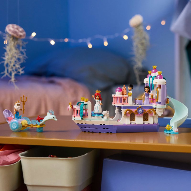LEGO® │ Disney 43299 Arielina loď a královská svatba