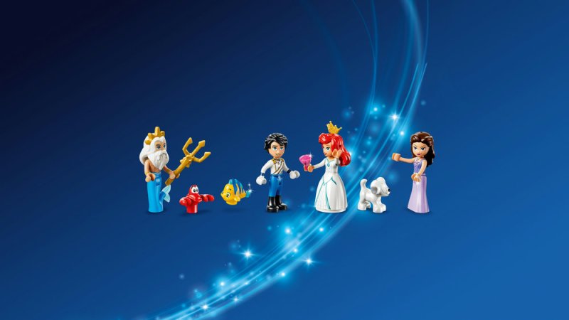 LEGO® │ Disney 43299 Arielina loď a královská svatba