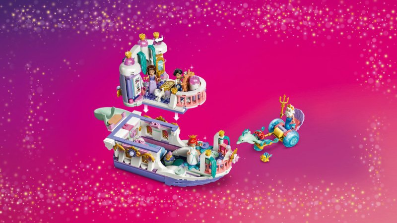 LEGO® │ Disney 43299 Arielina loď a královská svatba