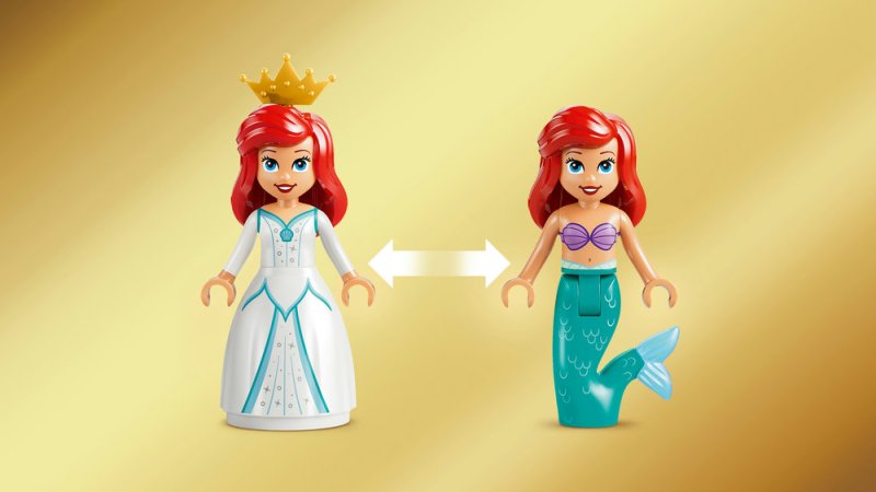 LEGO® │ Disney 43299 Arielina loď a královská svatba