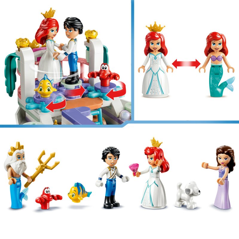 LEGO® │ Disney 43299 Arielina loď a královská svatba