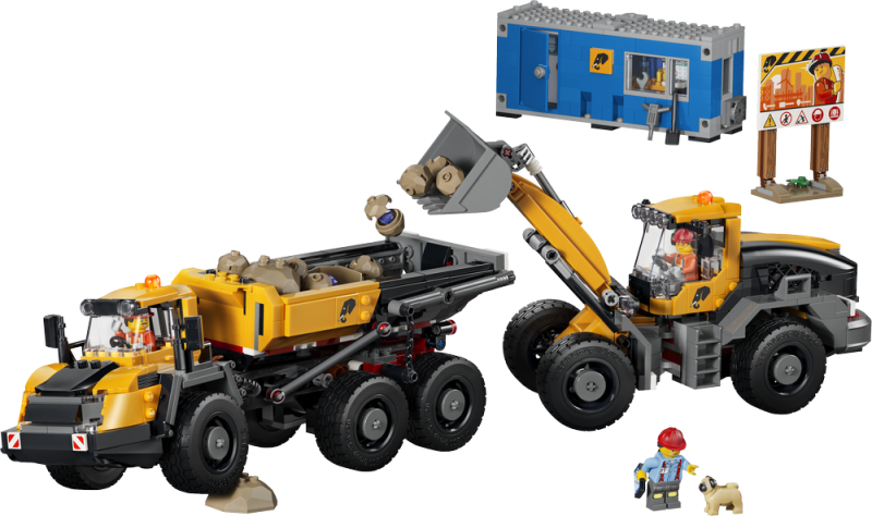 LEGO® City 60494 Sklápěč a čelní nakladač