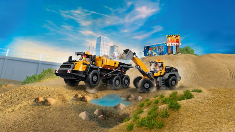 LEGO® City 60494 Sklápěč a čelní nakladač