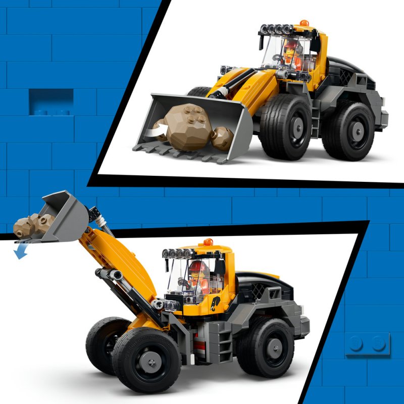 LEGO® City 60494 Sklápěč a čelní nakladač