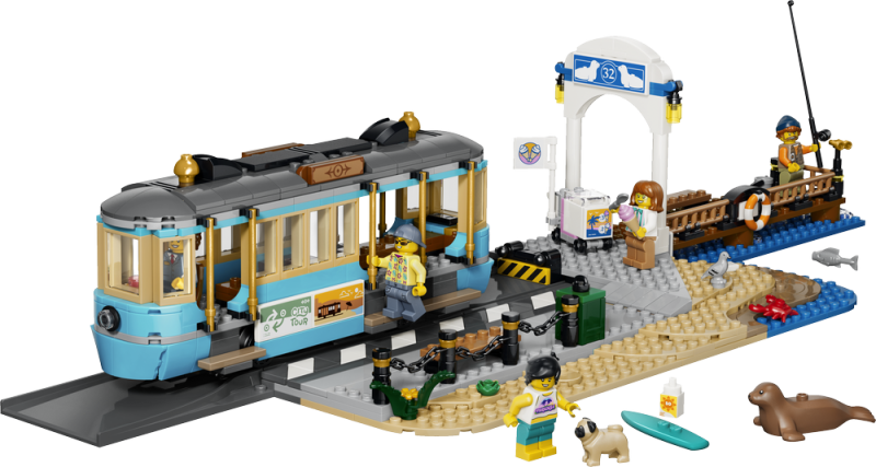 LEGO® City 60506 Historická plážová tramvaj