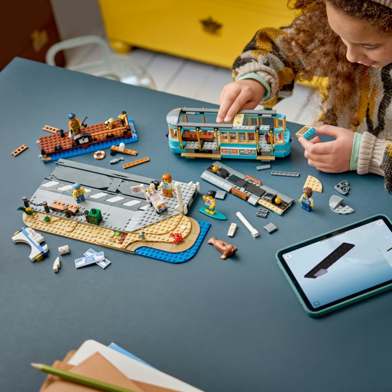 LEGO® City 60506 Historická plážová tramvaj