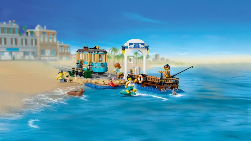 LEGO® City 60506 Historická plážová tramvaj