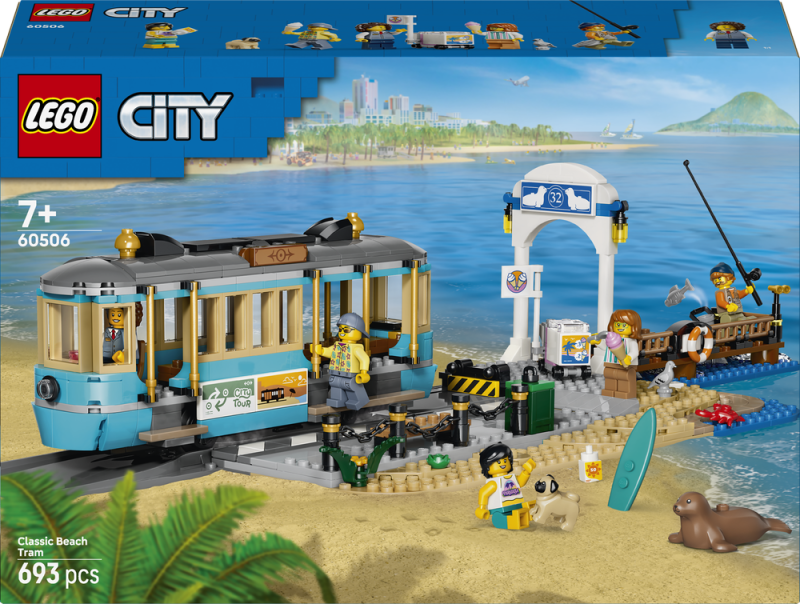 LEGO® City 60506 Historická plážová tramvaj