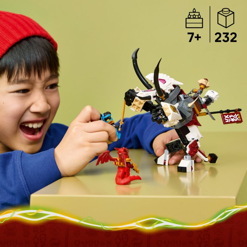 LEGO® NINJAGO® 71863 Zilvar a dračí bestie Grimtak