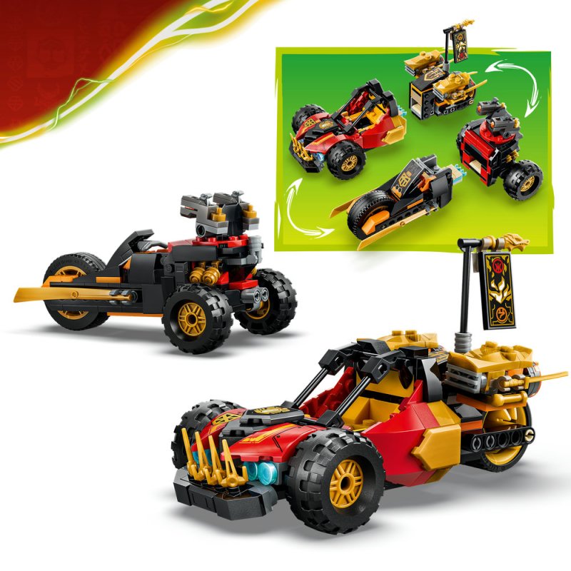 LEGO® NINJAGO® 71864 Kombinovatelná vozidla Kaie a Colea