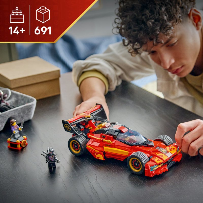 LEGO® NINJAGO® 71867 Kaiův červený bourák: 15 let NINJAGO