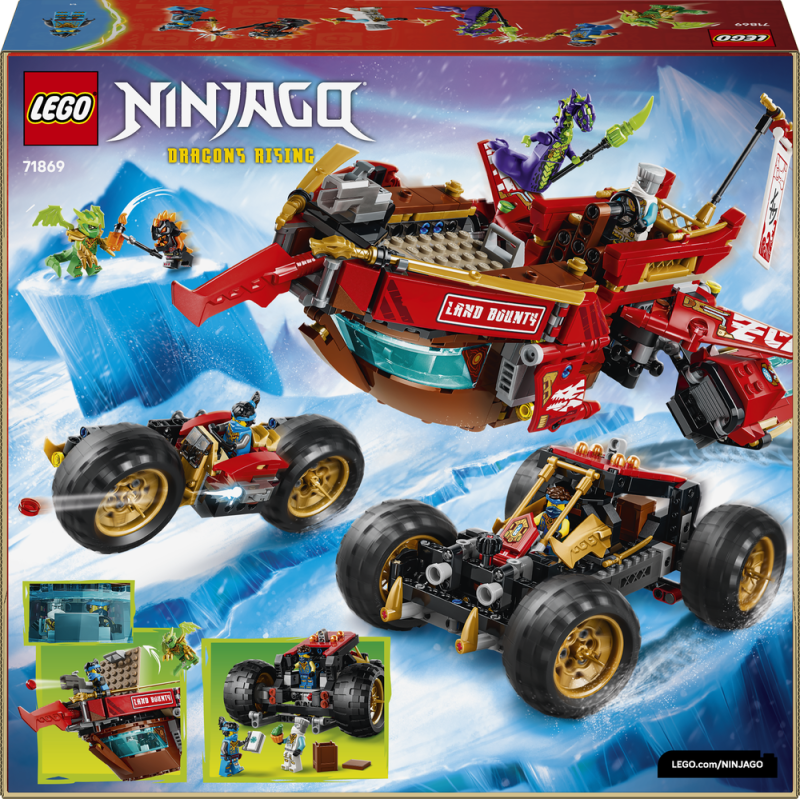 LEGO® NINJAGO® 71869 Pozemní Odměna osudu