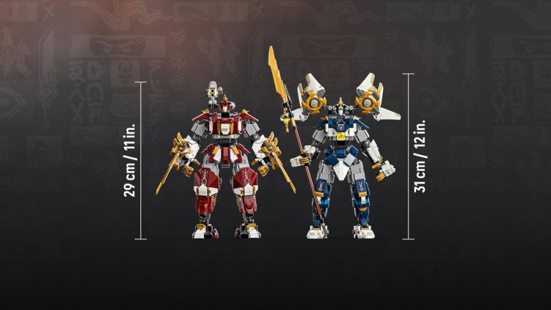 LEGO® NINJAGO® 71870 Dvojice titánských robotů