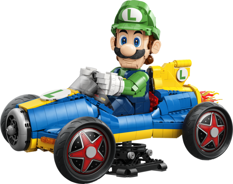 LEGO® Super Mario™ 72050 Mario Kart™ – Luigi a Mach 8
