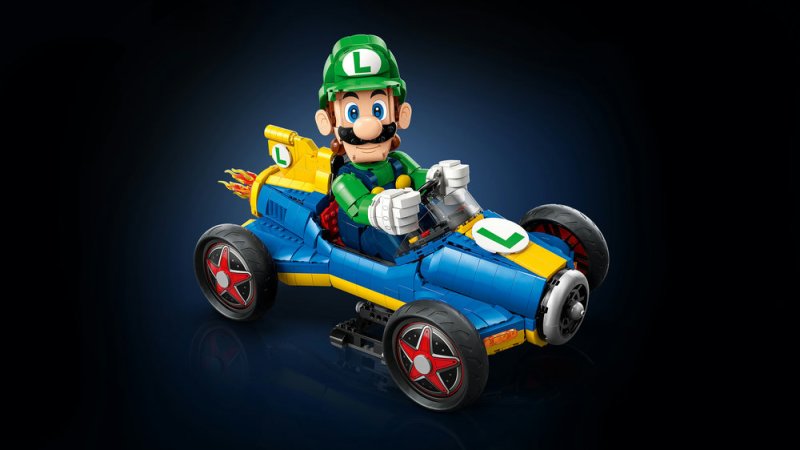LEGO® Super Mario™ 72050 Mario Kart™ – Luigi a Mach 8