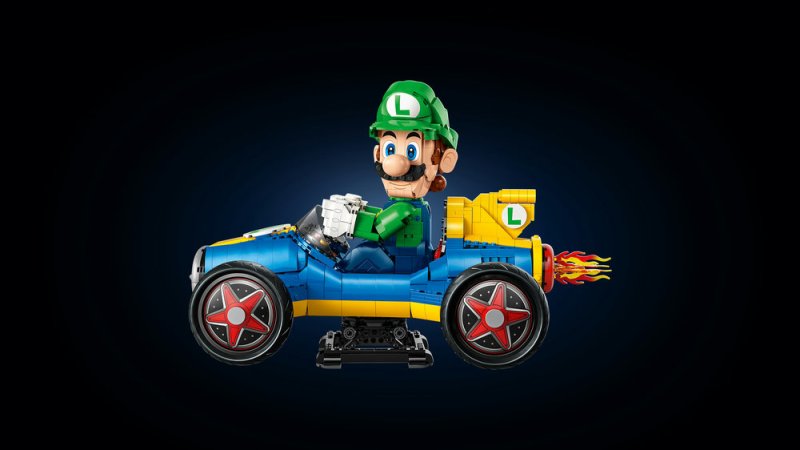 LEGO® Super Mario™ 72050 Mario Kart™ – Luigi a Mach 8