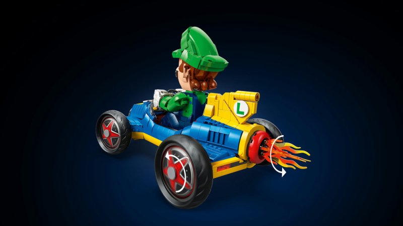 LEGO® Super Mario™ 72050 Mario Kart™ – Luigi a Mach 8