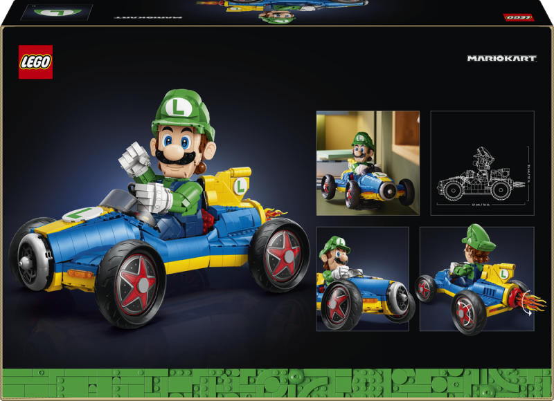 LEGO® Super Mario™ 72050 Mario Kart™ – Luigi a Mach 8