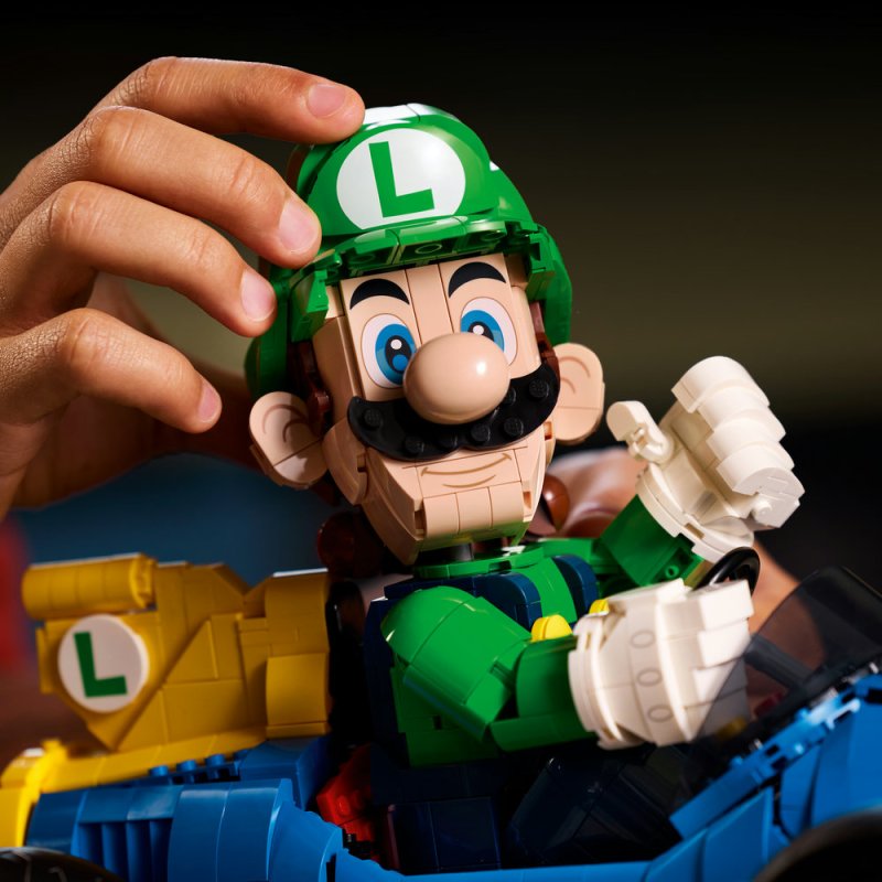 LEGO® Super Mario™ 72050 Mario Kart™ – Luigi a Mach 8