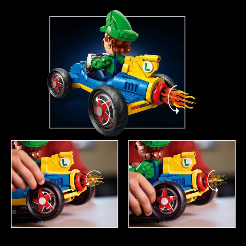 LEGO® Super Mario™ 72050 Mario Kart™ – Luigi a Mach 8