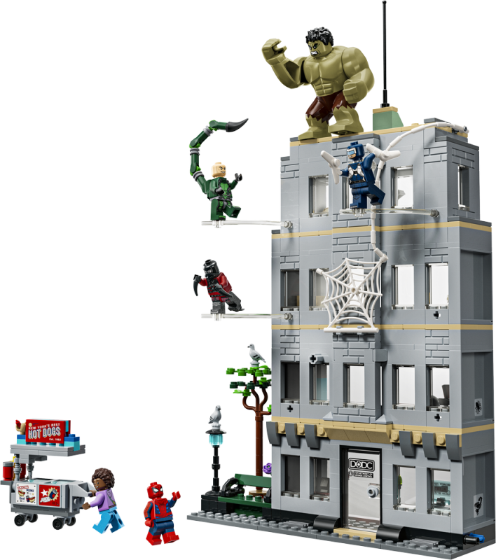 LEGO® │ Marvel 76350 Epické střetnutí: Spider-Man vs. Hulk