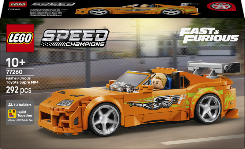 LEGO® Speed Champions 77260 Rychle a zběsile Toyota Supra MK4