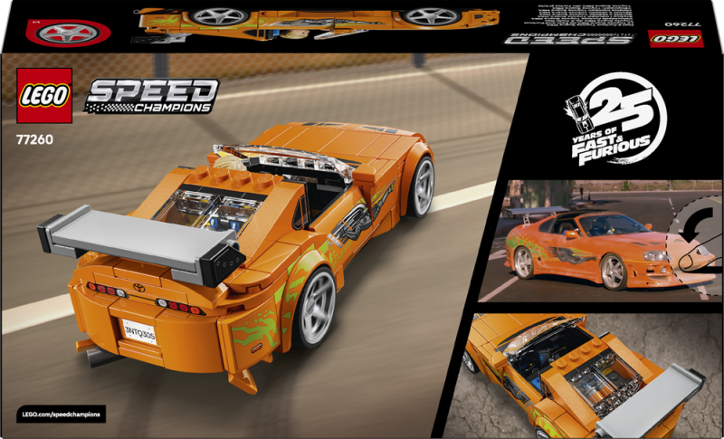 LEGO® Speed Champions 77260 Rychle a zběsile Toyota Supra MK4