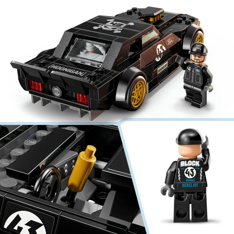 LEGO® Speed Champions 77262 Blockův '65 Ford Mustang Hoonicorn V1