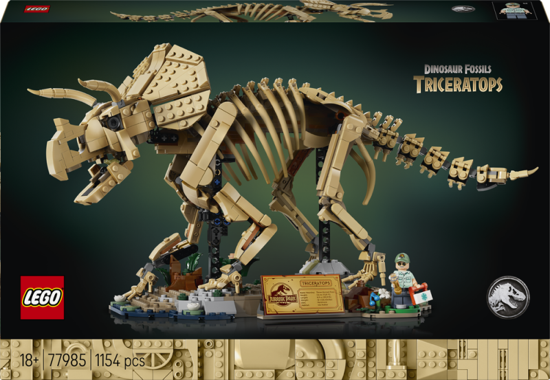 LEGO® Jurassic World™ 77985 Dinosauří fosilie: Triceratops