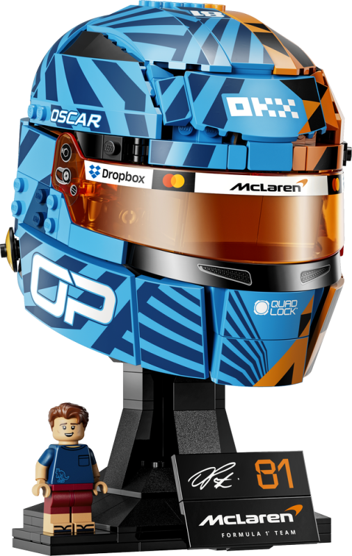 LEGO® Editions 43017 Helma Oscar Piastri z týmu McLaren Mastercard F1®
