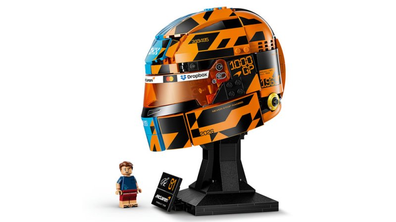 LEGO® Editions 43017 Helma Oscar Piastri z týmu McLaren Mastercard F1®