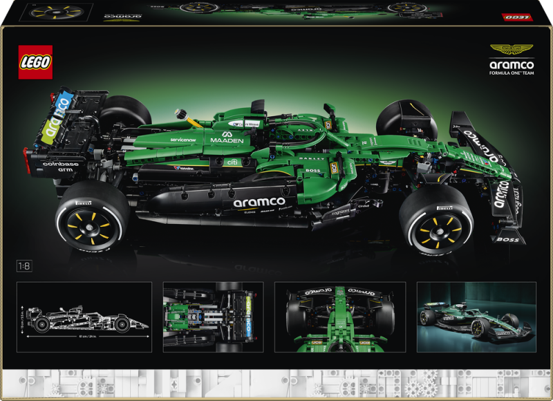 LEGO® Technic 42240 Auto Aston Martin Aramco AMR25 F1®