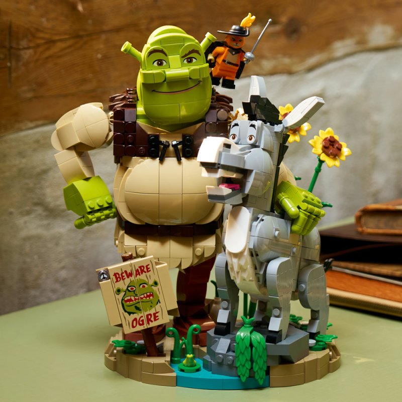 LEGO® Shrek 72423 Shrek, Oslík a Kocour v botách