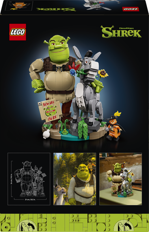 LEGO® Shrek 72423 Shrek, Oslík a Kocour v botách