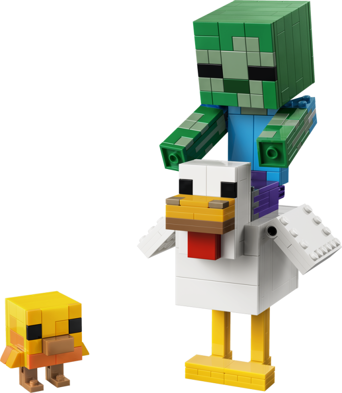LEGO® Minecraft® 21582 Kuřecí žokej