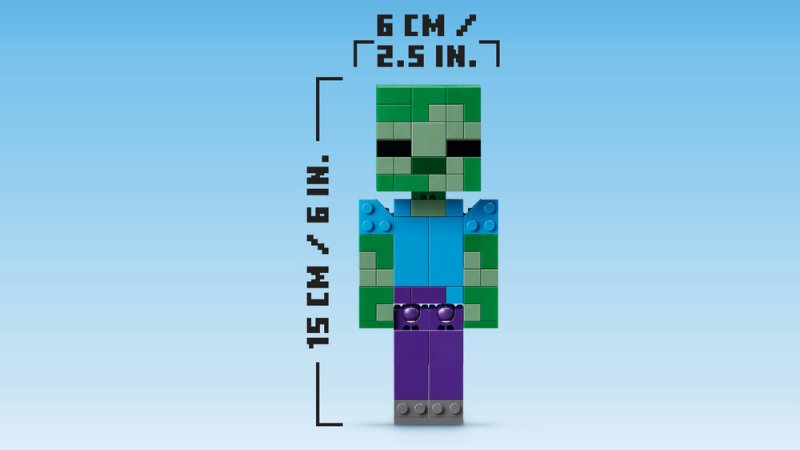 LEGO® Minecraft® 21582 Kuřecí žokej
