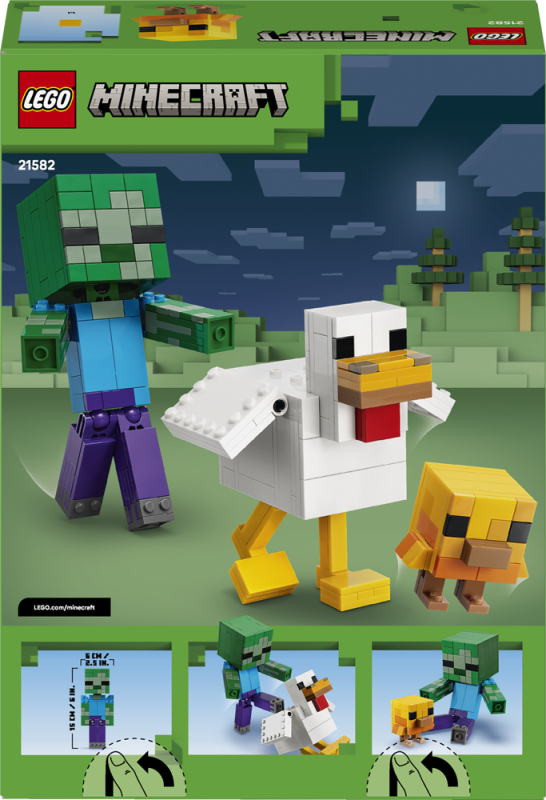 LEGO® Minecraft® 21582 Kuřecí žokej
