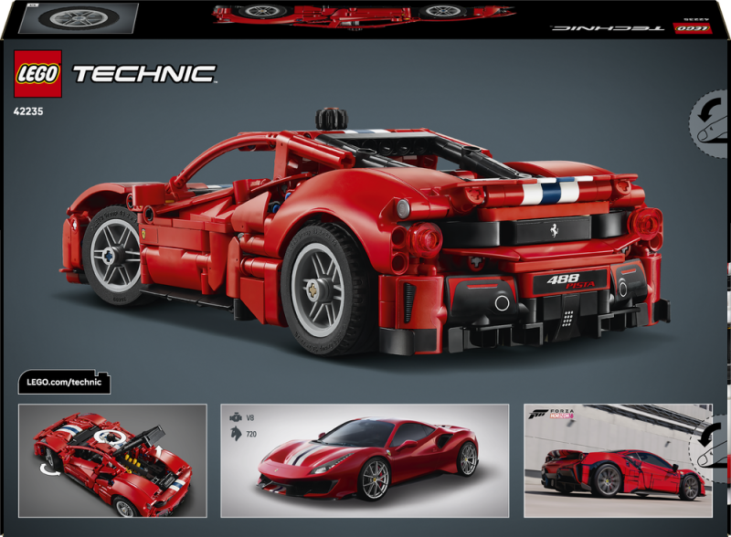 LEGO® Technic 42235 Auto Ferrari 488 Pista