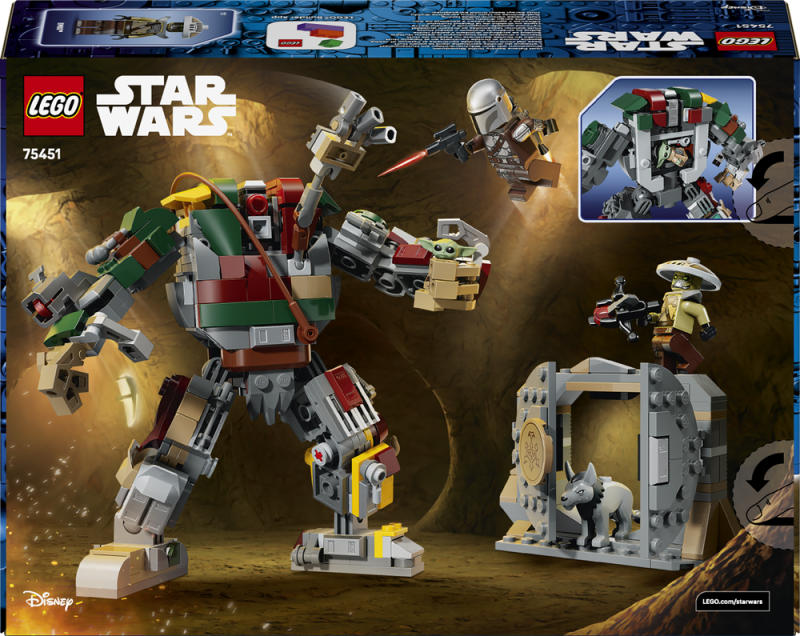 LEGO® Star Wars™ 75451 Souboj se strážným droidem v paláci Hutta