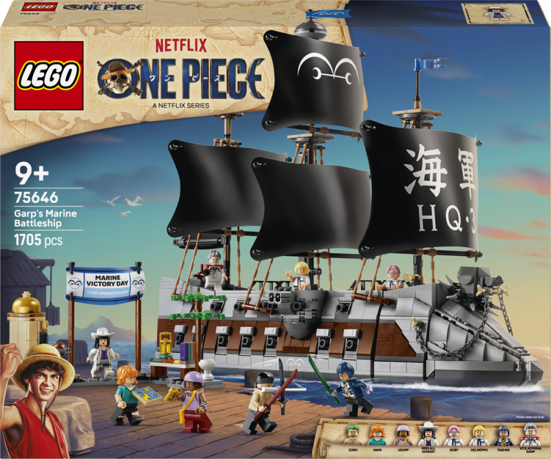LEGO® ONE PIECE 75646 Garpova námořní válečná loď