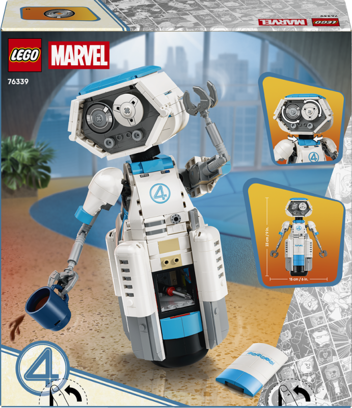 LEGO® │ Marvel 76339 Fantastická 4: H.E.R.B.I.E.