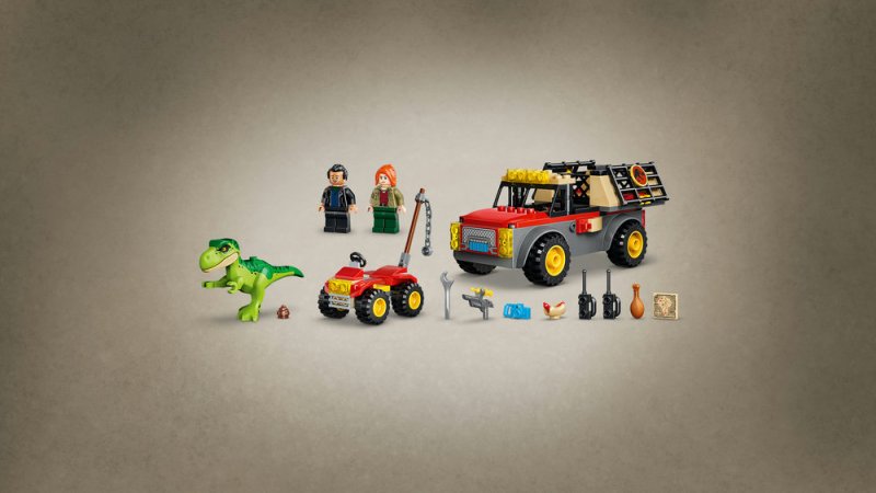LEGO® Jurassic World 77978 Náklaďák na přepravu malého T-rexe